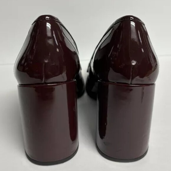 Franco Sarto Women’s Malva Block Heel Pumps Burgundy, Size 11 M - Picture 4 of 6